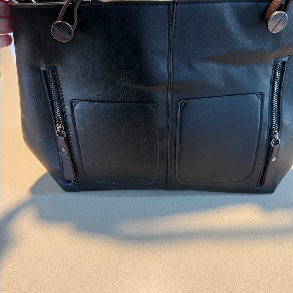 Avery & Maren Dark Brown Leather Bag